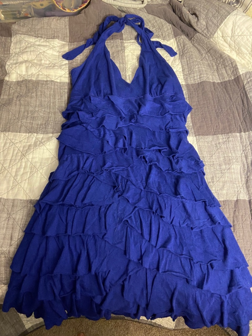 Express Cotton Halter Dress